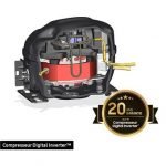 Refrigerateur combine Samsung Bespoke RB34C6B2ES9 344 L Platinum Inox – Image 12