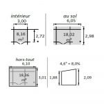Abri de Jardin Eden en Bois - 18,36 m² – Image 3