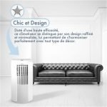 NAEBA - Climatiseur mobile ultra silencieux - Wifi - 3.5kW – Image 2