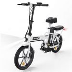 Vélo Électrique pliant - HITWAY BK5 - Blanc