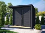 Abri de jardin Neris Gris Anthracite – 7.1 m2